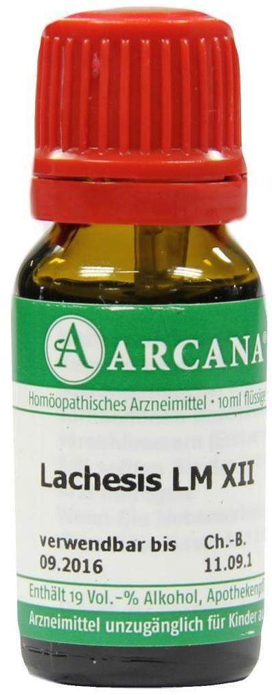 Lachesis Lm 12 Dilution 10 ml
