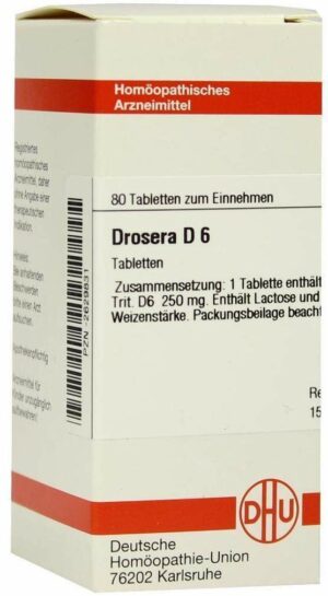 Drosera D 6 80 Tabletten