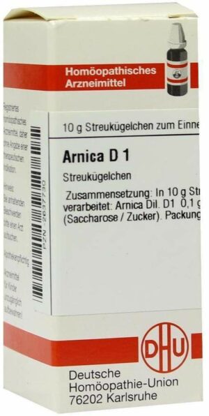 Arnica D 1 10 G Globuli