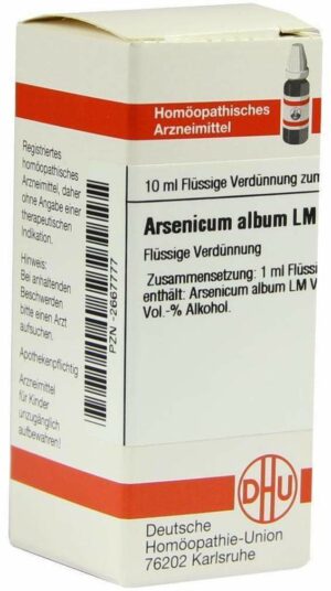 Lm Arsenicum Album Vi