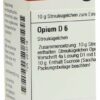 Opium D6 10 G Globuli