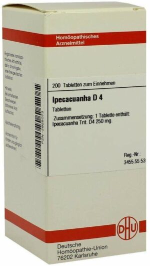 Ipecacuanha D4 Dhu 200 Tabletten