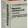 Magnesium Carbonicum D 30 Globuli