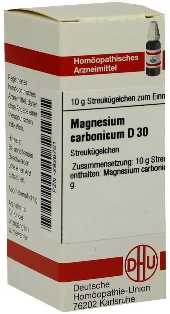Magnesium Carbonicum D 30 Globuli