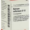 Dhu Natrium Sulfuricum D12 10 G Globuli