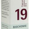 Biochemie Pflüger 19 Cuprum Arsenicosum D6 100 Tabletten