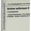 Acidum Sulfuricum D12 10 G Globuli