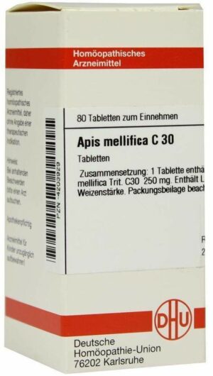 Apis Mellifica C 30 Tabletten 80 Tabletten