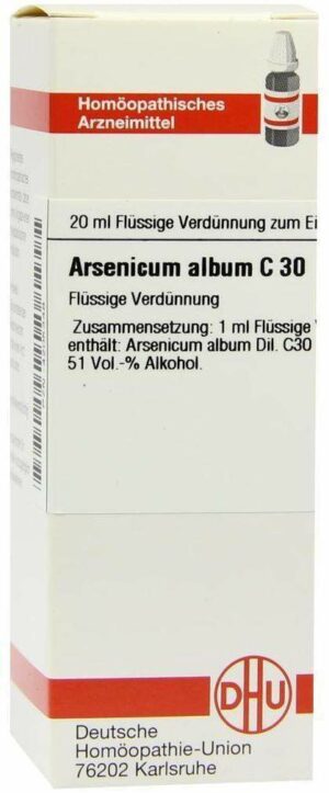 Arsenicum Album C30 20 ml Dilution