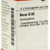 Borax D30 10 G Globuli