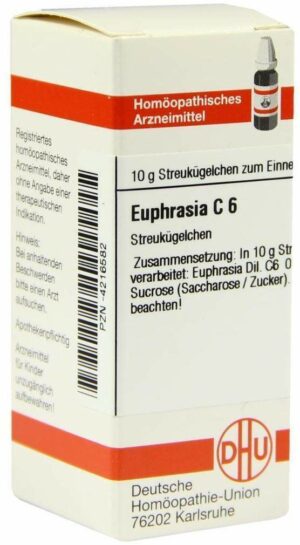 Euphrasia C6 10 G Globuli