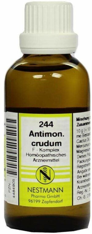 Antimonium Crudum F Komplex Nr. 244 50 ml Dilution