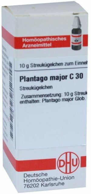 Plantago Major C30 10 G Globuli