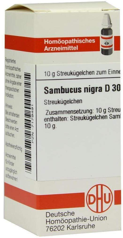 Sambucus Nigra D 30 Globuli