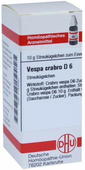 Vespa Crabro D 6 Globuli