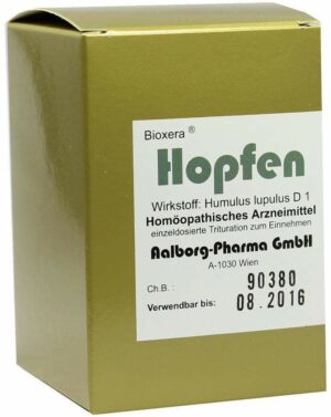 Bioxera Hopfen 60 Kapseln
