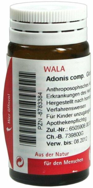 Wala Adonis Comp. 20 G Globuli