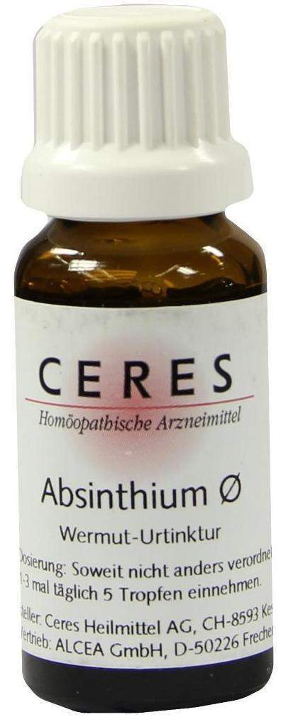 Ceres Absinthium Urtinktur 20 ml Tropfen