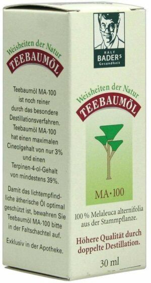 Teebaum Öl Amax Ma 100 30 ml Öl