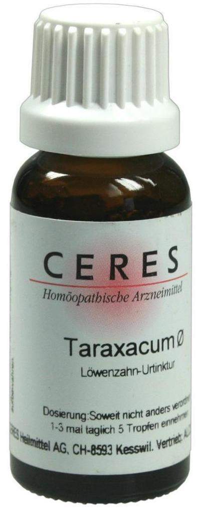 Ceres Taraxacum 20 ml Urtinktur