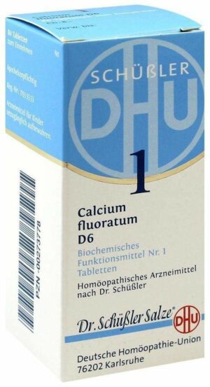 Biochemie Dhu 1 Calcium Fluoratum D6 Tabletten 80 Tabletten