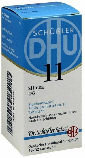 Biochemie Dhu 11 Silicea D6 80 Tabletten
