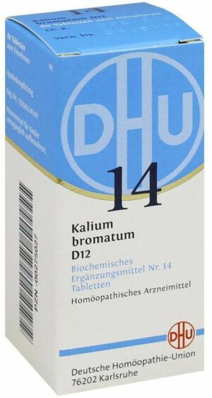 Biochemie Dhu 14 Kalium Bromatum D12 80 Tabletten