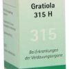 Pflügerplex Gratiola 315 H 100 Tabletten