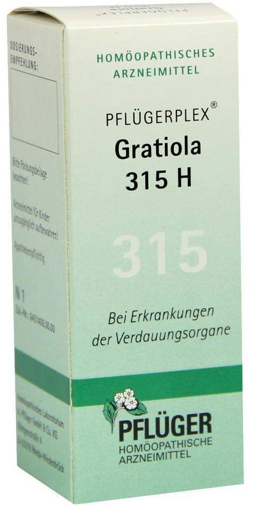 Pflügerplex Gratiola 315 H 100 Tabletten