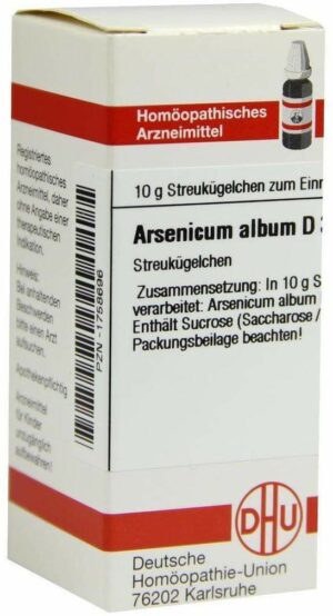 Arsenicum Album D30 Dhu 10 G Globuli