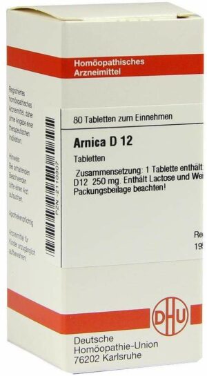 Arnica D12 80 Tabletten