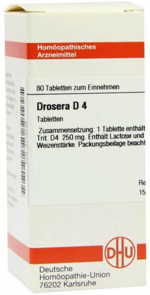 Drosera D 4 80 Tabletten
