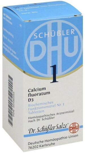Biochemie Dhu 1 Calcium Fluoratum D3 200 Tabletten