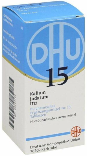 Biochemie Dhu 15 Kalium Jodatum D12 200 Tabletten