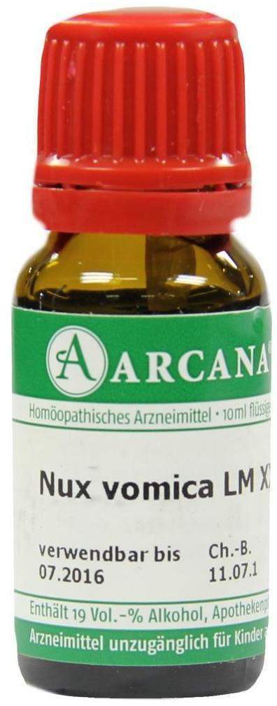 Nux Vomica Lm 30 Dilution 10 ml