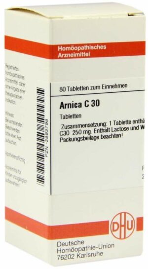 Arnica C30 80 Tabletten