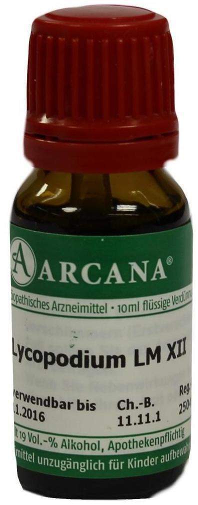 Lycopodium Arcana Lm 12 10 ml Dilution