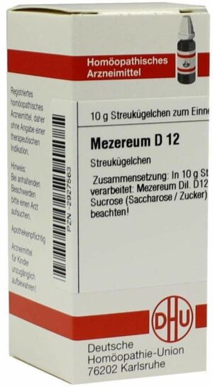 Mezereum D12 10 G Globuli