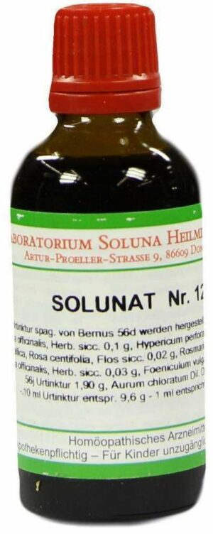 Solunat Nr.12 50 ml Tropfen