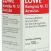 Löwe Komplex Nr. 12 Aesculus 100 ml Tropfen