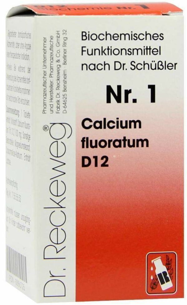 Biochemie Reckeweg Calcium Fluoratum D12 200 Tabletten