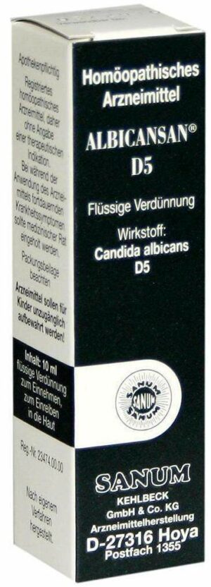 Albicansan D5 Tropfen 10 ml Tropfen