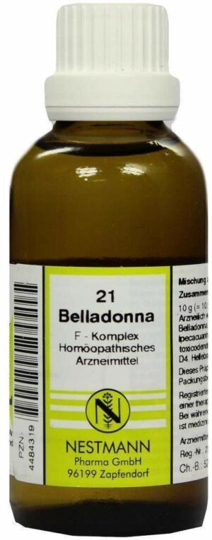 Belladonna F Komplex Nr. 21 50 ml Dilution