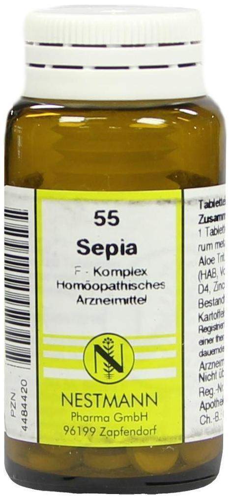 Sepia F Komplex Nr. 55 Tabletten