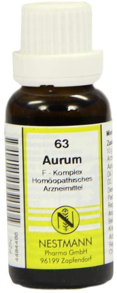 Aurum F Komplex Nr. 63 20 ml Dilution