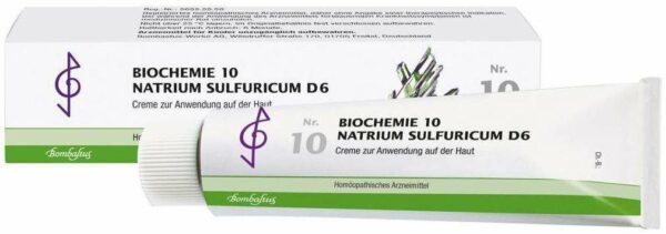 Biochemie Bombastus 10 Natrium sulfuricum D 6 100 ml Creme