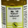 Biochemie 10 Natrium Sulfuricum D 12 100 Tabletten