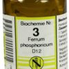 Biochemie 3 Ferrum Phosphoricum D 12 100 Tabletten