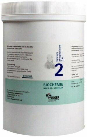 Biochemie Pflüger 2 Calcium Phosphoricum D6 4000 Tabletten
