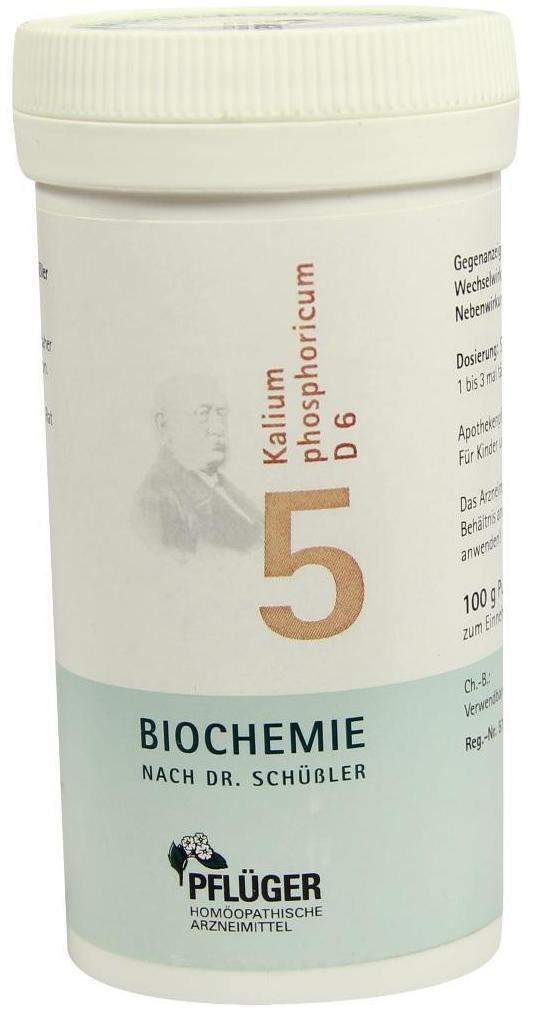 Biochemie Pflüger 5 Kalium Phosphoricum D6 100 G Pulver